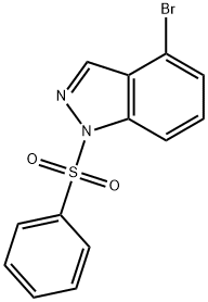1-(benzenesulfonyl)-4-bromo-1H-indazole