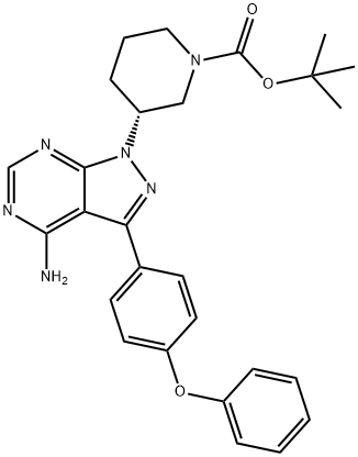 (R)-3-[4-氨基-3-(4-苯氧基苯基)-1H-吡唑并[3,4-d]嘧啶-1-基]哌啶-1-羧酸叔丁酯