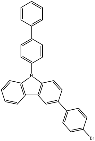 9-(4-Biphenylyl)-3-(4-bromophenyl)carbazole