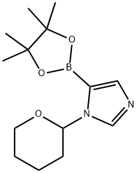 1-THP-1-H-咪唑-5-硼酸频那醇酯