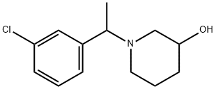 1-[1-(3-氯苯基)乙基]-3-哌啶醇