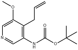 tert-Butyl 4-allyl-5-methoxypyridin-3-ylcarbamate
