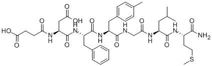 Succinyl-(Asp6,N-Me-Phe8)-Substance P (6-11)