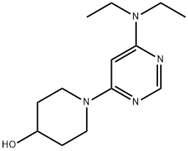 1-[6-(二乙基氨基)-4-嘧啶基]-4-哌啶醇