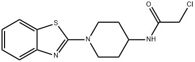 N-[1-(2-苯并噻唑基)-4-哌啶基]-2-氯乙酰胺