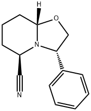 (3S,5R,8AS)-3-苯基六氢-2H噁唑并[3,2-a]吡啶-5-甲腈