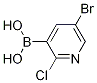 5-溴-2-氯吡啶-3-硼酸,95%