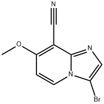 3-Bromo-7-methoxyimidazo[1,2-a]pyridine-8-carbonitrile