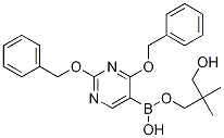 2,4-双(苄氧基)-5-(5,5-二甲基-1,3,2-二氧杂硼杂环戊烷-2-基)嘧啶
