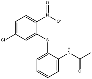 2-Acetamidophenyl 5-chloro-2-nitrophenyl sulfide