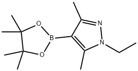 1-乙基-3,5-二甲基-4-(4,4,5,5-四甲基-1,3,2-二氧硼杂环戊烷-2-基)-1H-吡唑