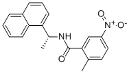 (R)-2-甲基-N-(1-(萘-1-基)乙基)-5-硝基苯甲酰胺