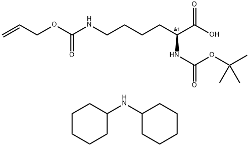 N-Boc-N'-allyloxycarbonyl-L-lysine dicyclohexyl ammonium salt