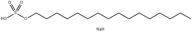 正十六烷醇氢硫酸钠(含约40%的正十八烷基醚硫酸钠)