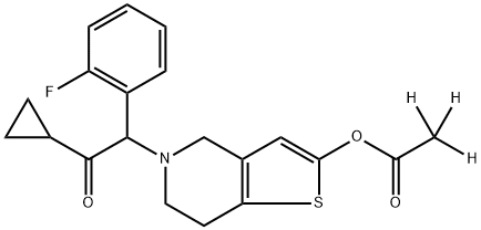 (±)-Prasugrel-d3 (acetate-d3)