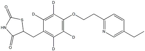 (±)-Pioglitazone-d4 (phenyl-d4)