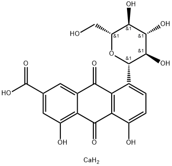 大黄酸-8-O-Β-D-葡萄糖苷;大黄酸-8-O-Β-D-葡萄糖苷(标准品);大黄酸-8-葡萄糖苷钙盐;大黄酸-8-Β-D-吡喃葡萄糖苷