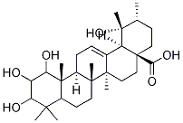 1;2;3;19-四羟基-12-乌苏烯-28-酸