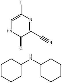 6-氟-3-羟基-2-氰基吡嗪二环己胺盐