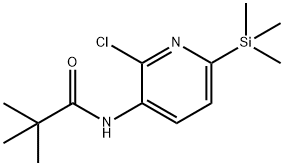 N-(2-Chloro-6-(trimethylsilyl)pyridin-3-yl)pivalamide