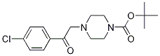 4-[2-(4-氯-苯基)-2-氧代-乙基]-哌嗪-1-羧酸叔丁基酯