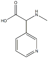 (Methylamino)(3-pyridinyl)acetic acid