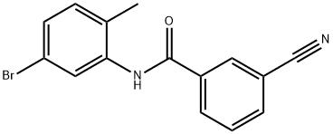 N-(5-溴-2-甲基苯基)-3-氰基苯甲酰胺