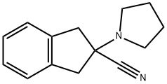 2,3-二氢-2-(1-吡咯烷基)-1H-茚-2-甲腈