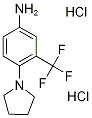 4-(1-吡咯烷)-3-(三氟甲基)苯胺双盐酸盐