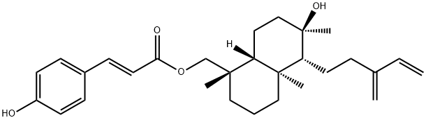 8α-Hydroxylabda-13(16),14-dien-19-yl p-hydroxycinnamate