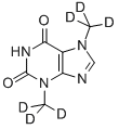 3,7-二甲基黄嘌呤-d6 (二甲基-d6)