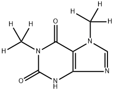 1,7-二甲基黄嘌呤-d6 (二甲基-d6)