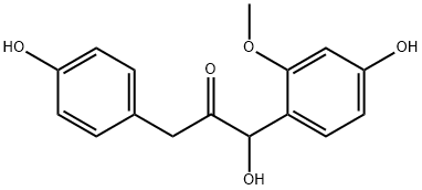 1-Hydroxy-1-(4-hydroxy-2-methoxyphenyl)-3-(4-hydroxyphenyl)propan-2-one