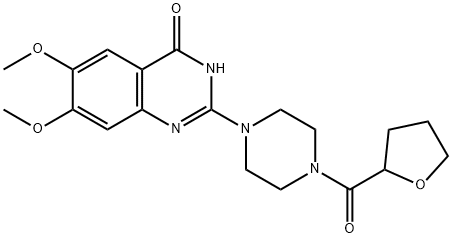 6,7-Dimethoxy-2-(4-(tetrahydrofuran-2-carbonyl)piperazin-1-yl)quinazolin-4(1H)-one