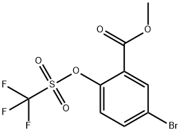 methyl5-bromo-2-(((trifluoromethyl)sulfonyl)oxy)benzoate