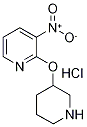 3-硝基-2-(3-哌啶基氧基)吡啶盐酸盐