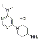 6-(4-氨基-1-哌啶基)-N,N-二乙基-4-嘧啶胺盐酸盐