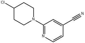 2-(4-氯-1-哌啶基)-4-吡啶甲腈