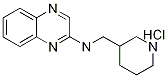 N-(3-哌啶基甲基)-2-喹喔啉胺盐酸盐