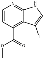 methyl 3-iodo-1H-pyrrolo[2,3-b]pyridine-4-carboxylate