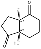 (±)-cis-6-Hydroxy-1-methylbicyclo[4.3.0]nonane-2,7-dione