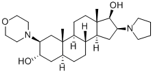 (2β,3α,5α,16β,17β)-2-(4-Morpholinyl)-16-(1-pyrrolidinyl)androstane-3,17-diol