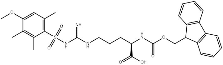 N-Fmoc-N'-(4-甲氧基-2,3,6-三甲基苯磺酰基)-D-精氨酸