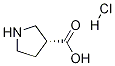 (3R)-pyrrolidine-3-carboxylic acid hydrochloride