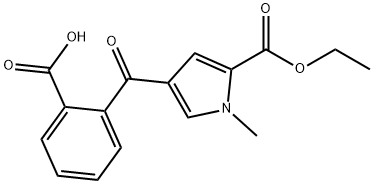 2-{[5-(乙氧羰基)-1-甲基-1H-吡咯-3-基]-羰基}苯羧酸