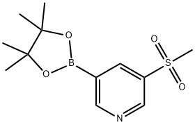 5-(Methylsulfonyl)pyridine-3-boronic acid pinacol ester