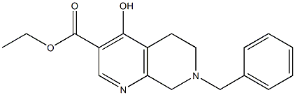 Ethyl7-benzyl-4-hydroxy-5,6,7,8-tetrahydro-1,7-naphthyridine-3-carboxylate