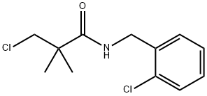 3-chloro-N-(2-chlorobenzyl)-2,2-dimethylpropanamide