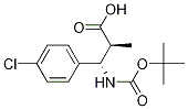 (2S,3S)-3-(Boc-氨基)-2-甲基-3-(4-氯苯基)丙酸