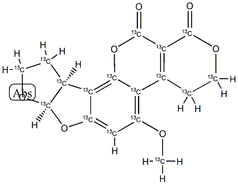 Aflatoxin G2-13C17